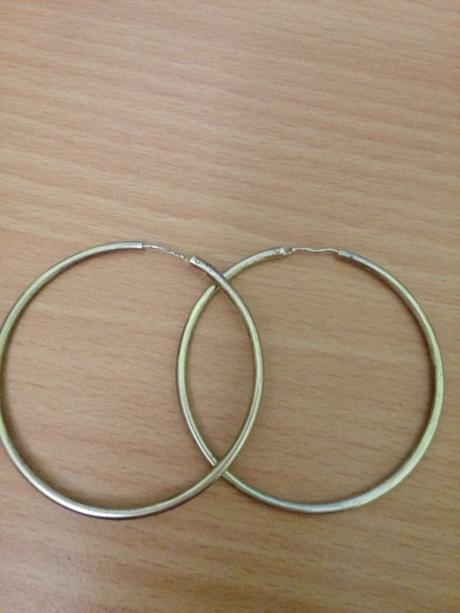 Strieborne nausnice, 