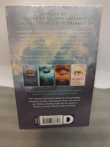 Tahereh mafi shatter me companion books 6-9 nsu25, 