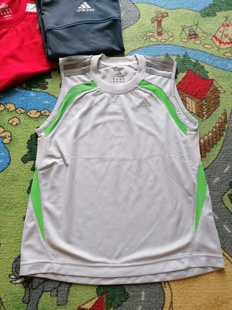 Adidas trička 3ks,super cena., adidas,152