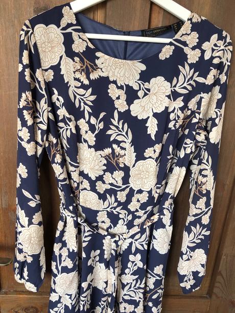 Kvetované šaty 42/44, bonprix,42