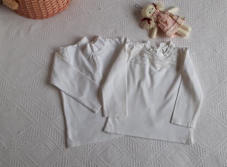 Dievčenské tričká - 2ks, c&a,86