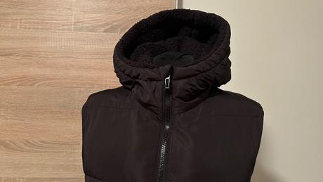 Štýlová dámska prešívaná dlhá vesta, esmara,s