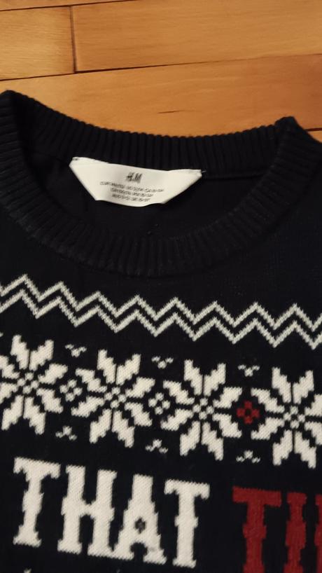 Vianočný sveter h&m, h&m,152