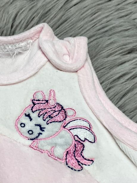 Dievčenské dupačky s jednorožcom, 68