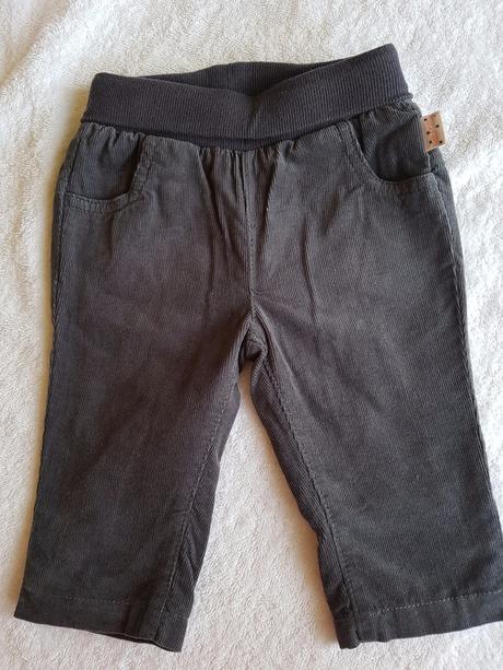 Podsite kordove nohavice, c&a,68