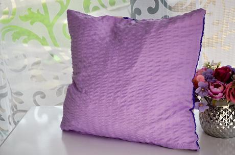 Fialová obliečka na vankúš-40x40cm,