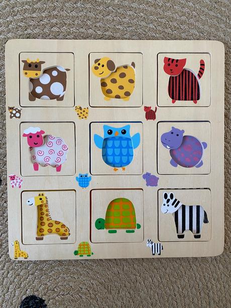 Drevená vkladačka, 