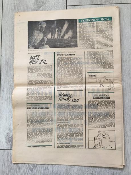 Stare noviny nedelna pravda 3, 18.1. 1974, 