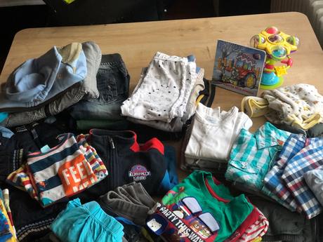 Oblečenie prechlapca všetko 86-92, 86–98