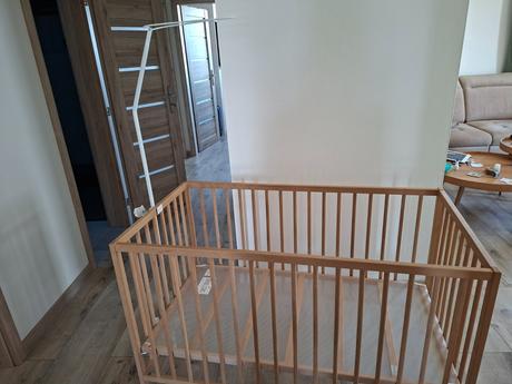 Detská postieľka ikea, šírka (cm): 65,dĺžka (cm): 120