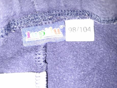 Mierne zateplené legíny pre štíhle dievčatko, lupilu,98