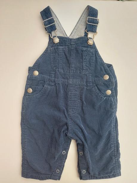 Podšité menčestrové nohavice na traky, gap,62