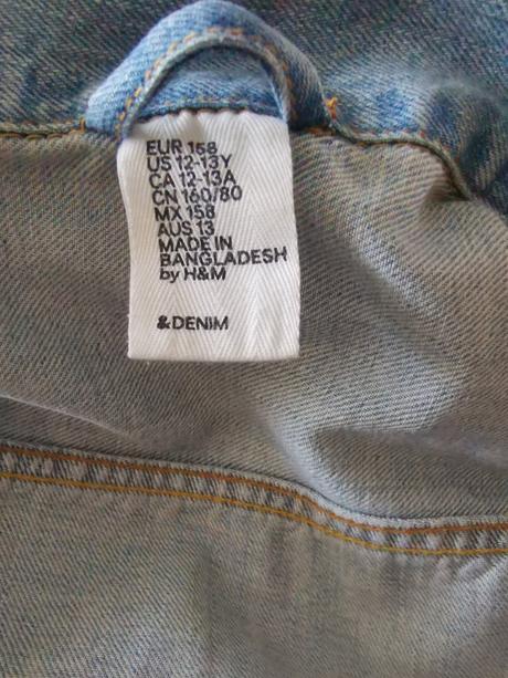 Riflova bunda, denim,158