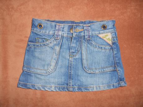 Riflová sukňa zara+pošta zdarma, zara,98