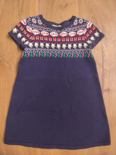 Vianočné šaty h&m (veľkosť 110/116), h&m,110