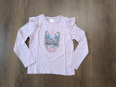 Tričko s dlhým rukávom, c&a,128