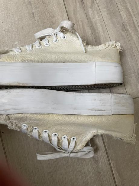 Krémové tenisky, 41