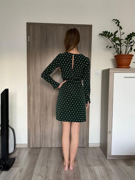 Bodkované šaty h&m č. 36, h&m,s