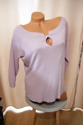 Bledo fialový sveter, xl, xl