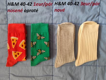 Ponožky dlhé hm, h&m,42
