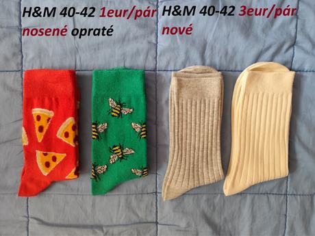 Ponožky dlhé hm, h&m,42