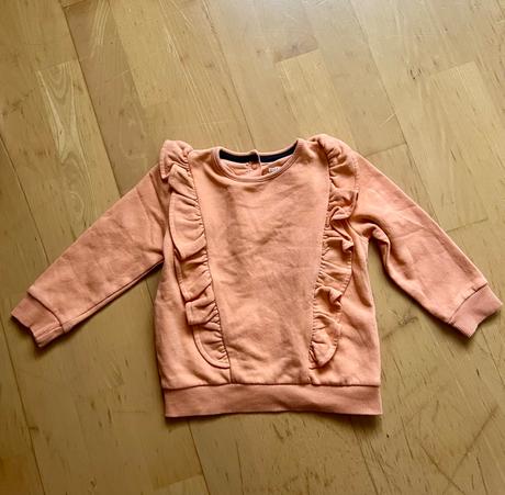 Mikina bunda oranzova volanik, f&f,80