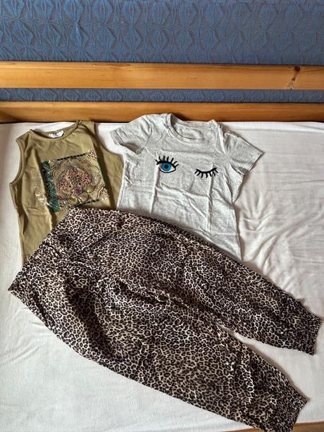 Tričká a tenké nohavice, lindex,134