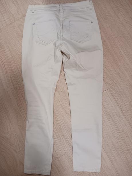 Bezove nohavice, denim,38