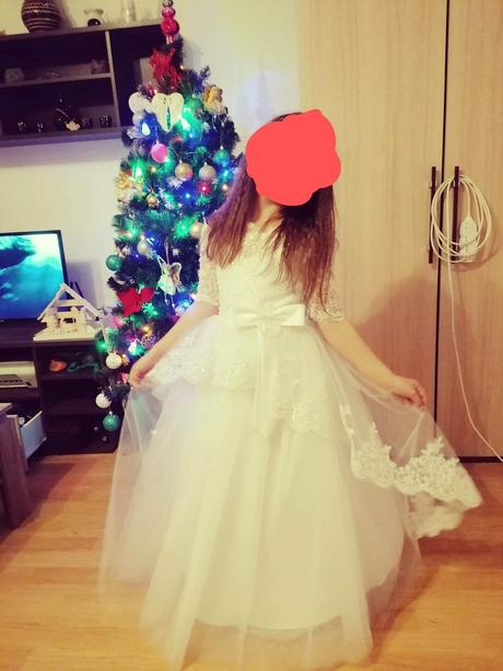 Šaty na 1.sv prijmanie, 128 / 134 / 140