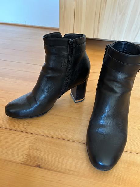 Čierne čižmičky jenny fairy, 39