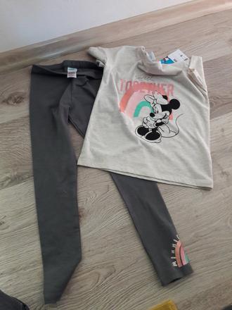 Tričko a legíny minnie, f&f,98