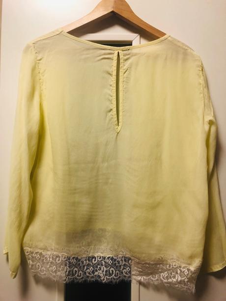 Bluzka z hodvabu please, s, pleas,s