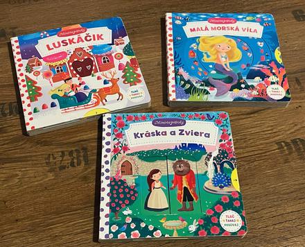 Pohyblivé rozprávkové leporelá svojtka,