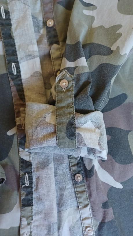 Maskáčová,  army košeľa, amisu,xs
