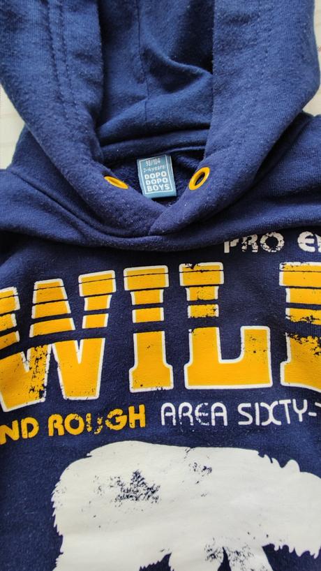 Tepláková mikina, dopodopo,98