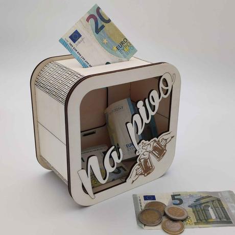 Vtipná pokladnička na rôzne priležitosti,