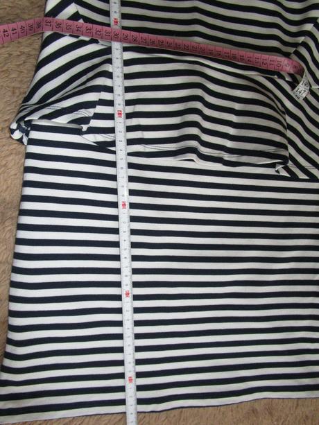 1988.prúž. šaty h&m, h&m,m