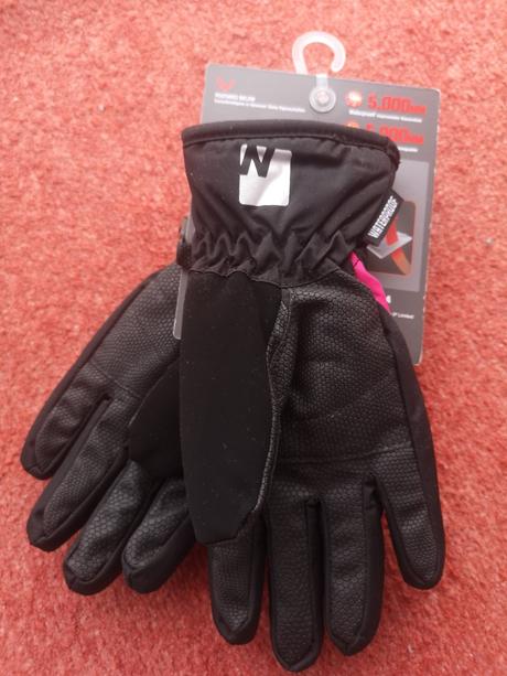 Nevica dievčenské zimné rukavice veľkosť 7-8 rokov, 122 / 128