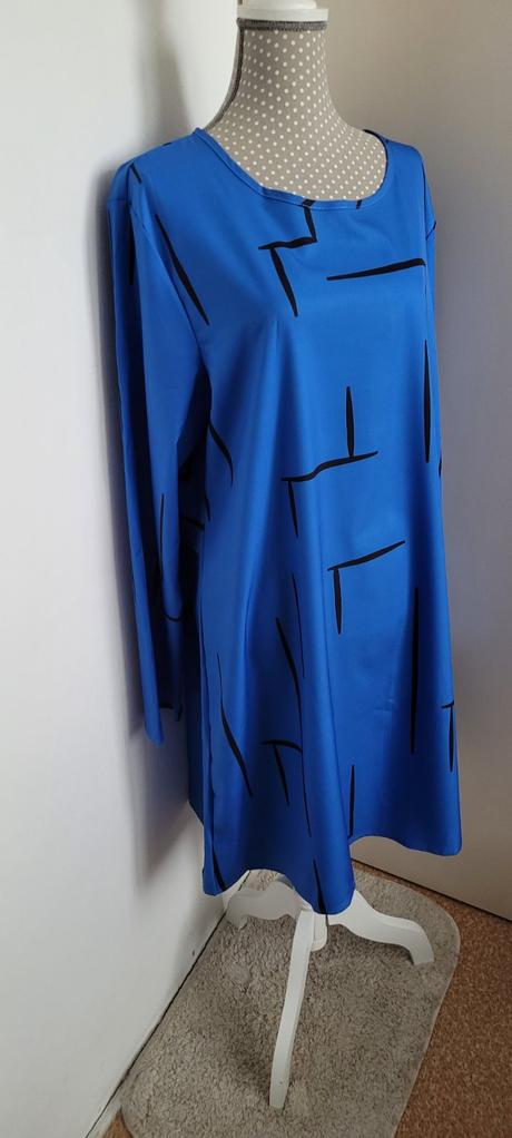 Šaty s dlhým ruk., xxl