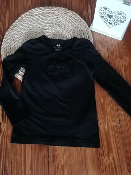 Tričko s mašlou h&m 110, h&m,110