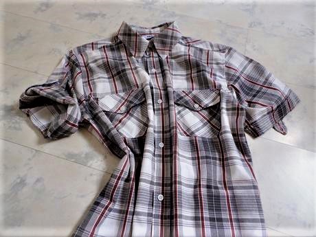 Športová kockovaná košeľa, xl