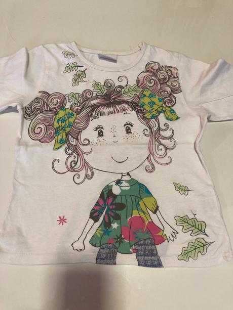 Krásne tričko next s obojstranným motívom, next,110