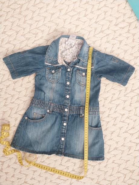 Riflové šaty, next,86