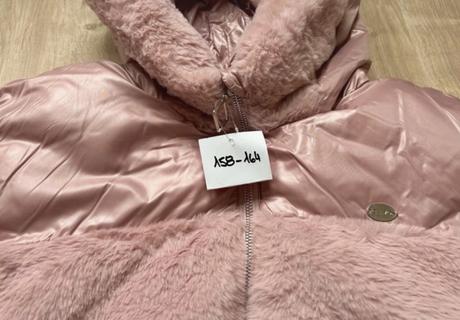 Krásna dievčenská bunda na zimu/chladnú jeseň, 158