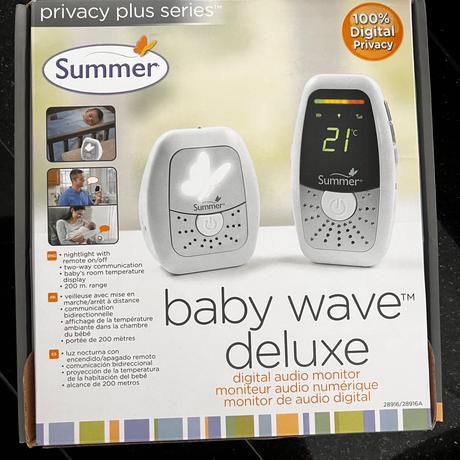 Digitálny audio monitor zn summer baby wave deluxe, 
