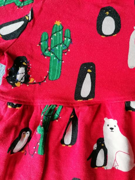 Šaty vianočné, lindex,62