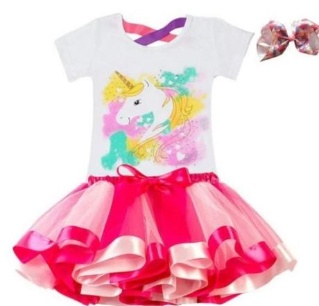 Jednorožec unicorn dúha kostým tutu sukňa nové,