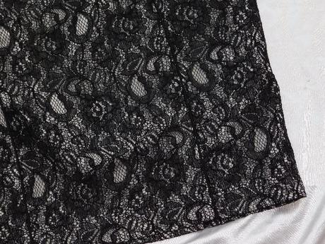 Velmi pekna elegantna čipkovana sukna, h&m,40