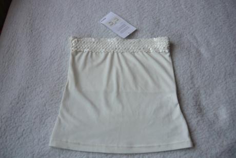 Krémový top č.34, xs