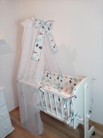 Detská kolíska + komplet vybava,